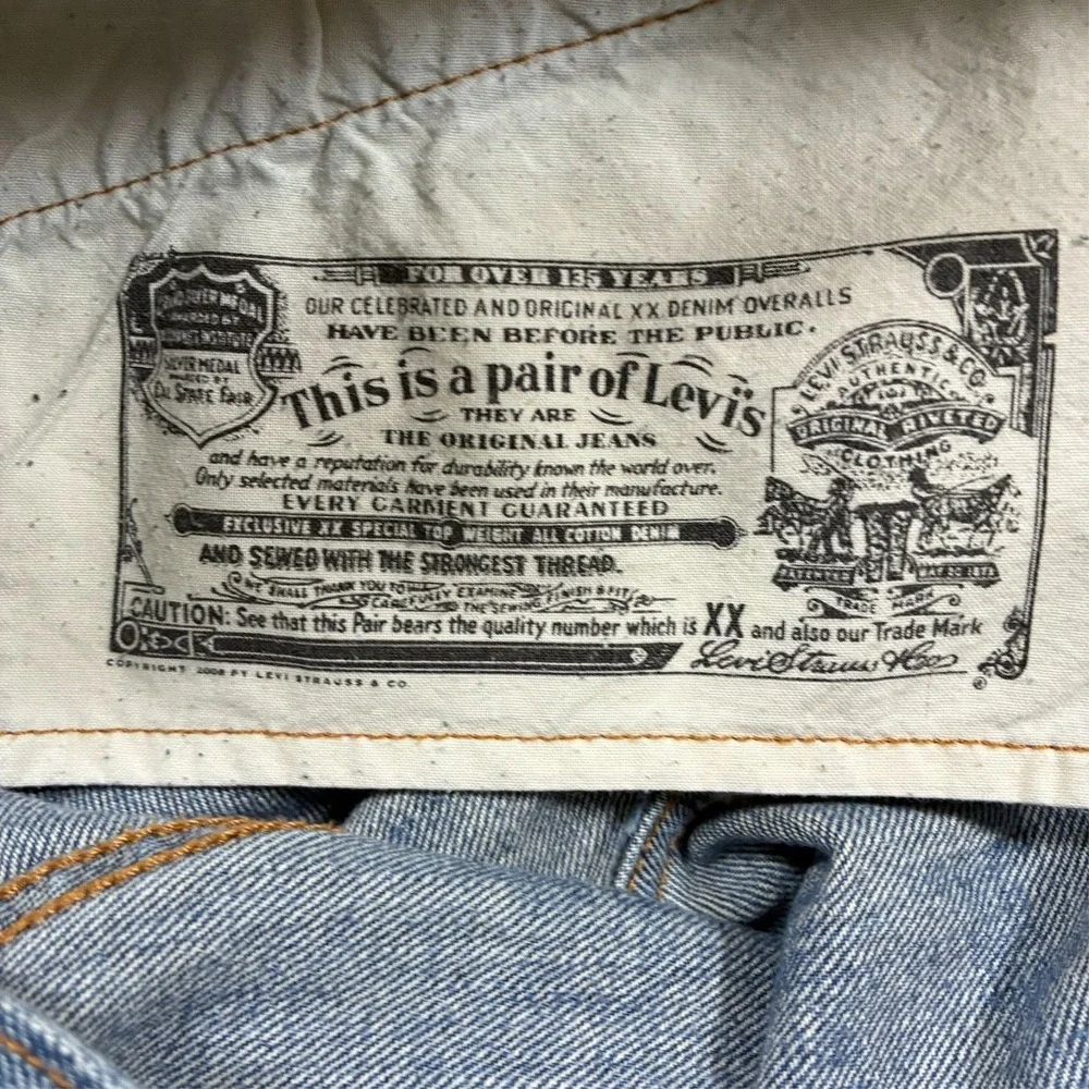 Levi's Mens Straight Leg Jeans W34